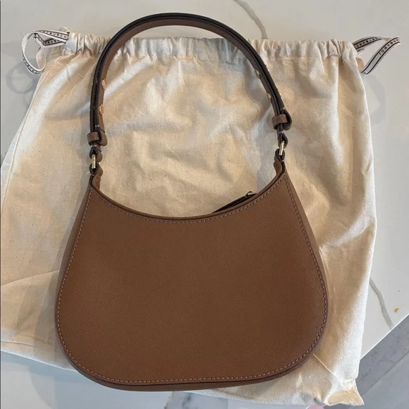 Tory Burch Tan Leather Shoulder Bag - Picture 2 of 4